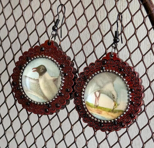 Laughing Gull & Herring Gull | 1.5" long