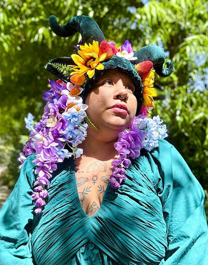 Midsommar-inspired Headdress