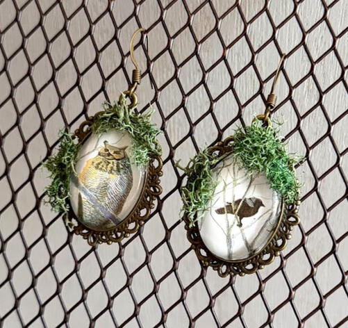 Owl & Raven | 1.5" long