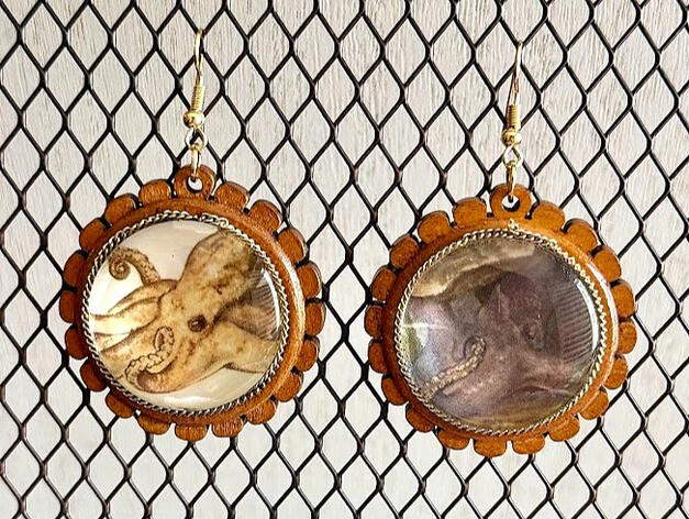 Pacific Octopus | 1.5" long